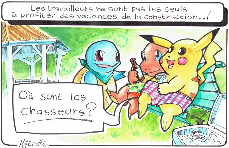 La folie Pokémon GO au carré Royal... C'est réel! Mais un peu moins ces temps-ci! | Gilles Bill Marcotte