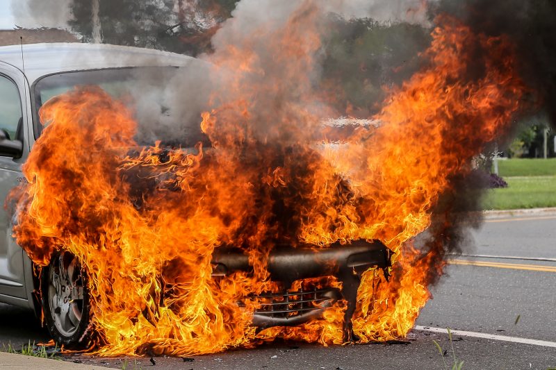 Bien qu'imposant, l'incendie a rapidement été maîtrisé. | TC Média - Pascal Cournoyer