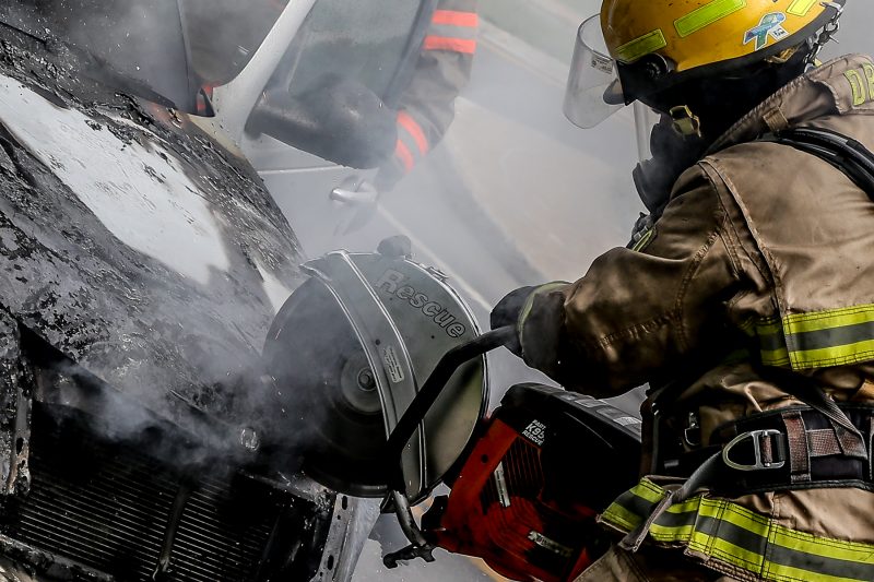 Bien qu'imposant, l'incendie a rapidement été maîtrisé. | TC Média - Pascal Cournoyer