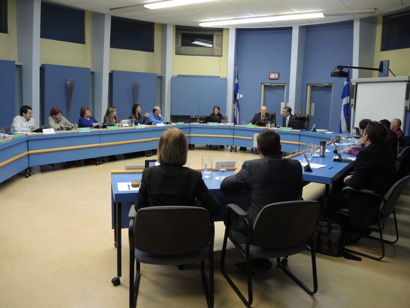 Le conseil des commissaires de la Commission scolaire de Sorel-Tracy | TC Média - Sarah-Eve Charland