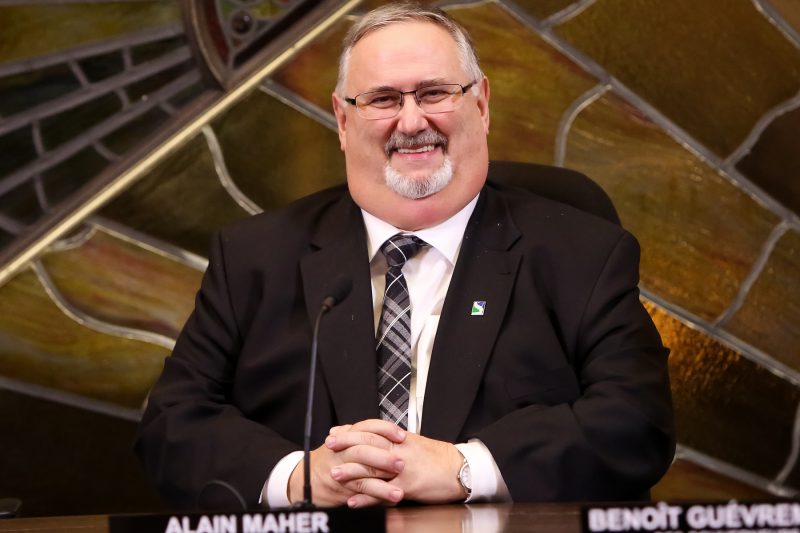 Alain Maher, conseiller dans le quartier Faubourg | Photos par Pascal Cournoyer