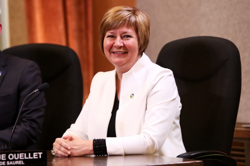 Dominique Ouellet, conseillère dans le quartier Pierre-De Saurel | Photos par Pascal Cournoyer