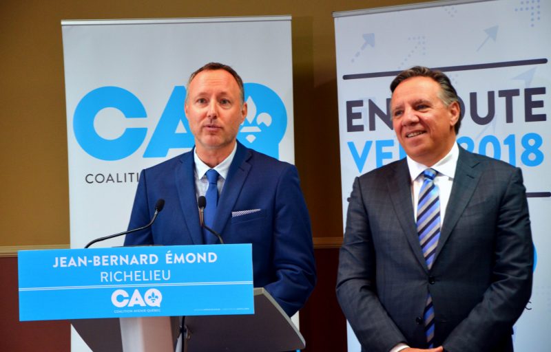 Jean-Bernard Émond sera candidat du parti de François Legault. | Photo: TC Media – Julie Lambert