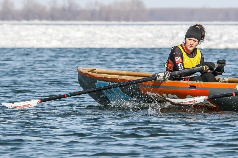 La 3e édition de la Course de canot à glace de Sorel-Tracy s'est déroulée aujourd'hui. | Photo: TC Media - Pascal Cournoyer, Pascal Cournoyer