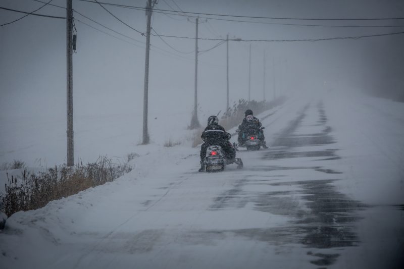 La première tempête de neige est arrivée dans la région. | TC Média - Pascal Cournoyer