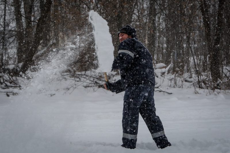 La première tempête de neige est arrivée dans la région. | TC Média - Pascal Cournoyer