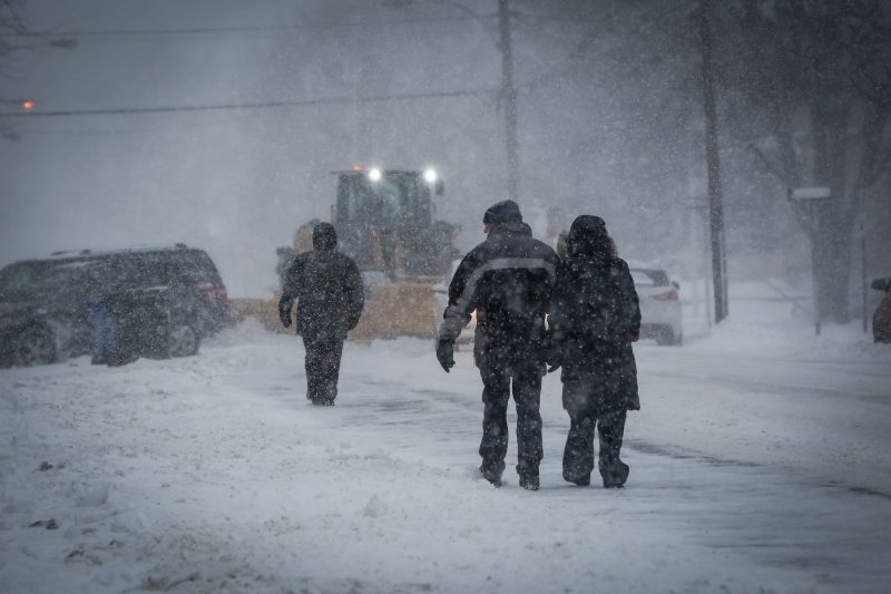 La première tempête de neige est arrivée dans la région. | TC Média - Pascal Cournoyer